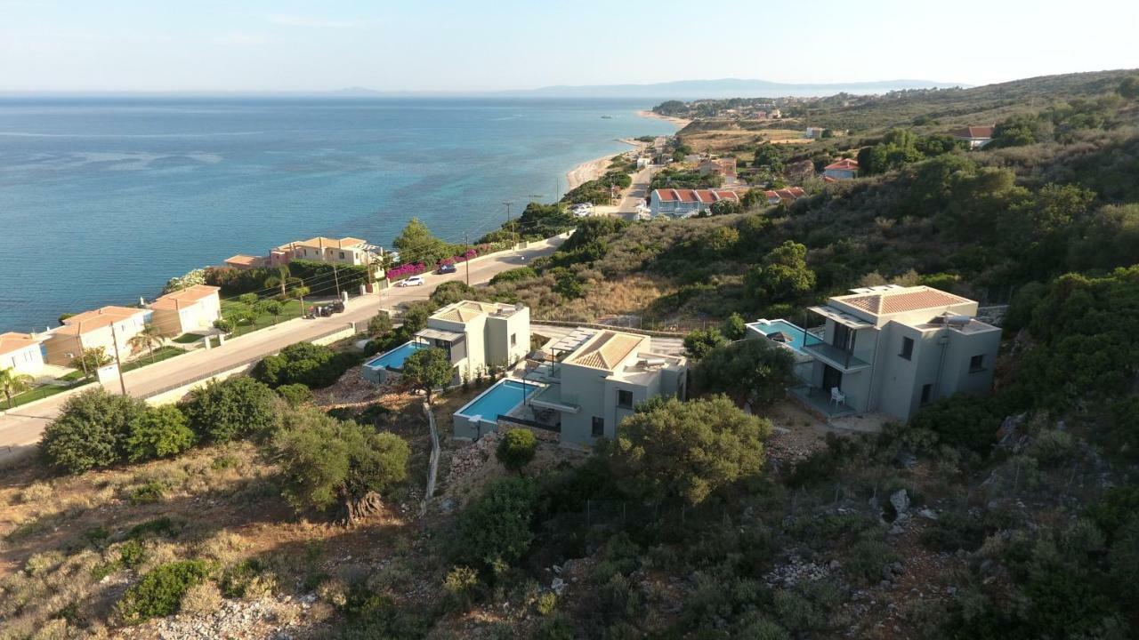 Villa Blue Sea Spathíon Exterior foto