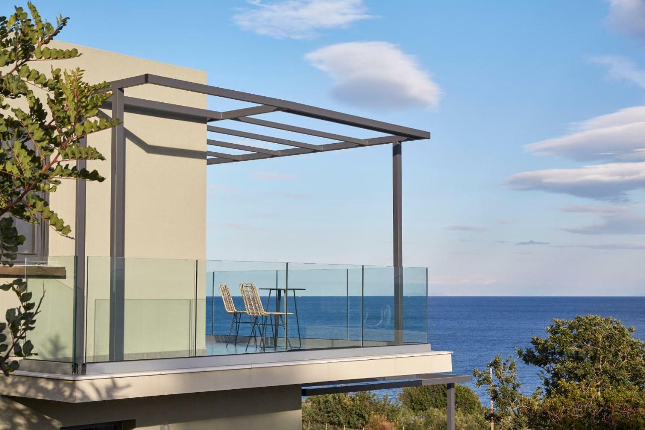 Villa Blue Sea Spathíon Exterior foto