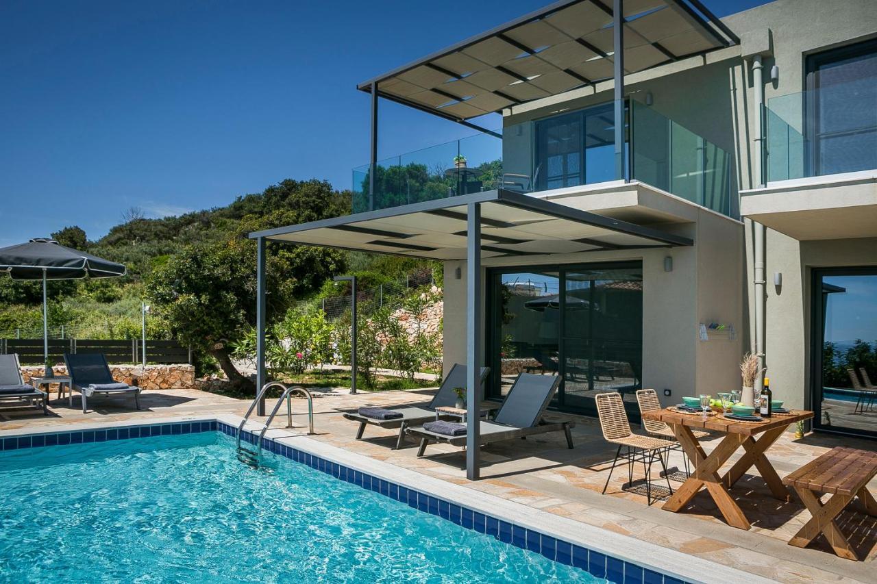 Villa Blue Sea Spathíon Exterior foto