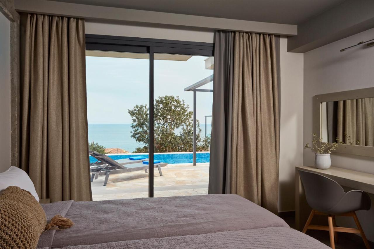 Villa Blue Sea Spathíon Exterior foto